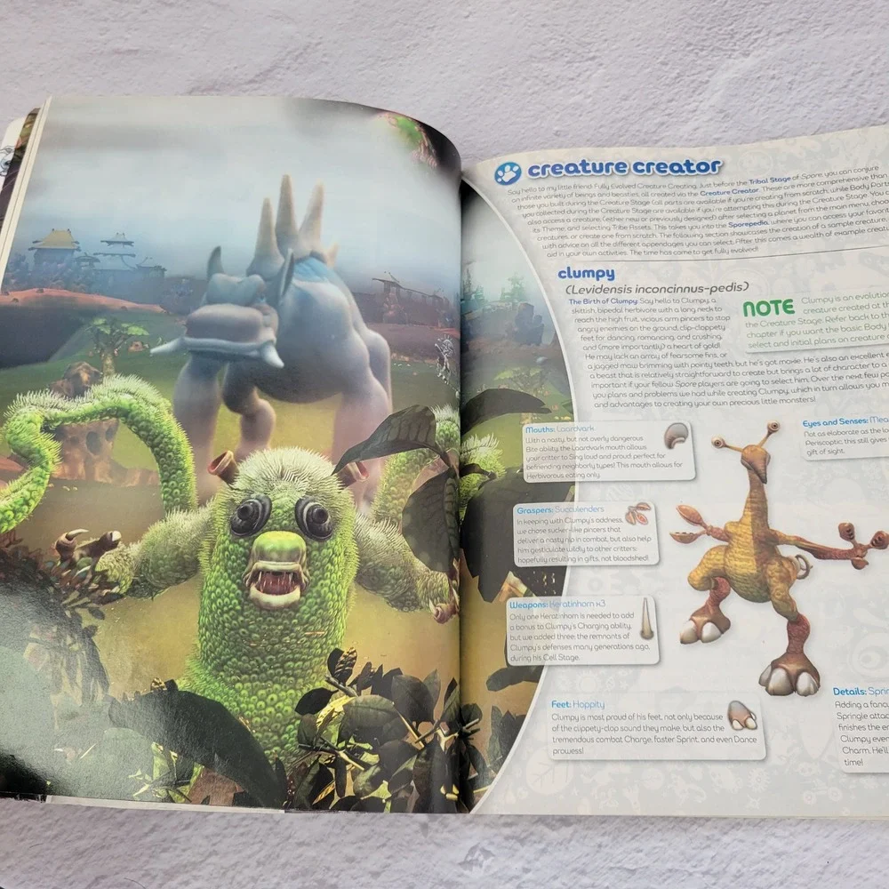 Spore PC Mac Game Bundle‎ Galactic Adventures Creepy & Cute Prima Guide EA Maxis